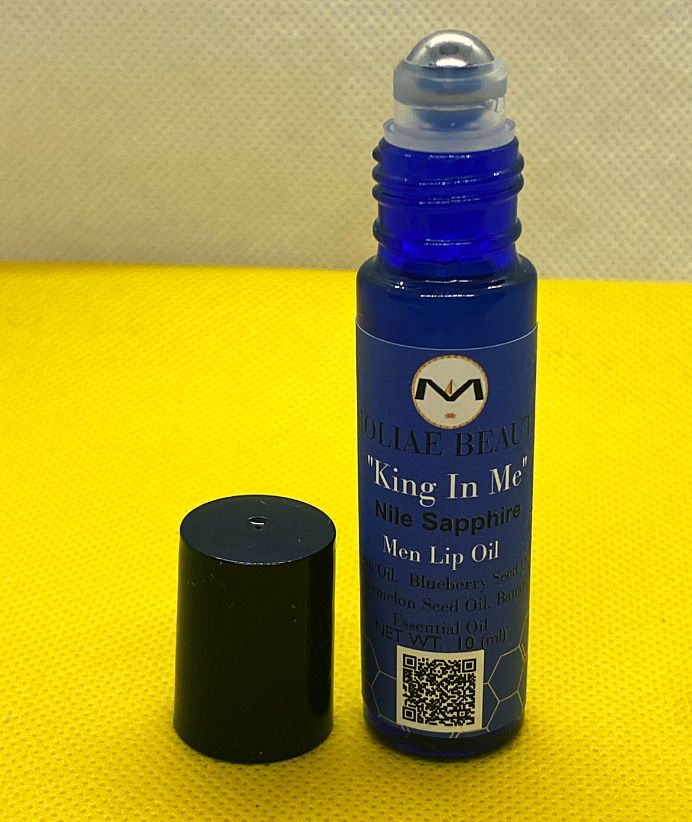 Aceite Labial King In Me Nile Sapphire | Argán · Arándano · Sandía | MOLIAE