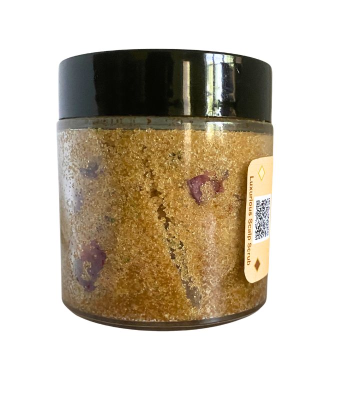 Exfoliante Capilar NEFER Queen | Azúcar Morena · Amla · Rosas Egipcias | MOLIAE