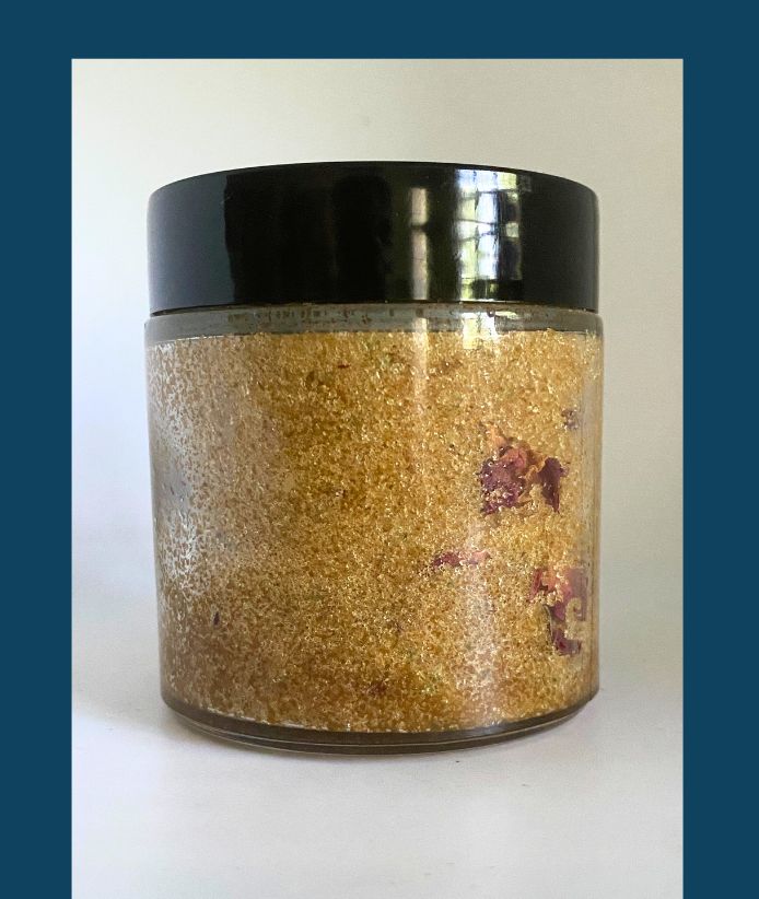 Exfoliante Capilar NEFER Queen | Azúcar Morena · Amla · Rosas Egipcias | MOLIAE