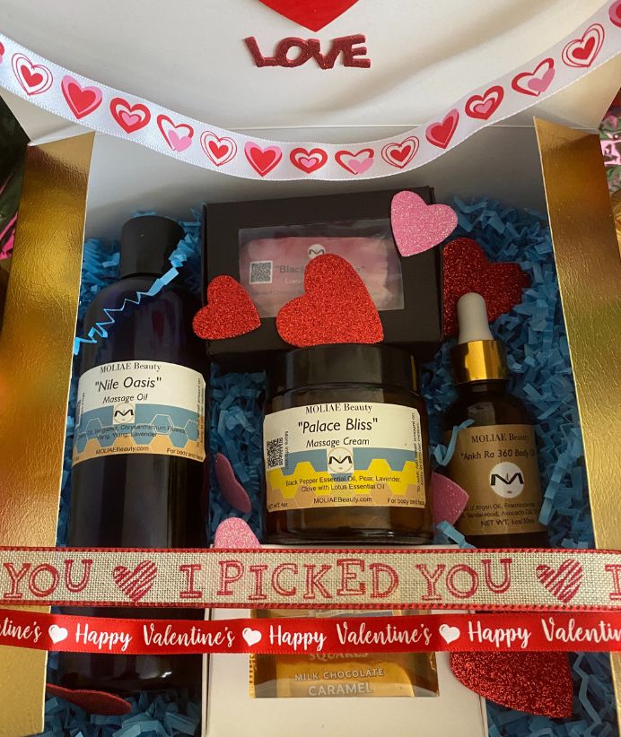 Kit de Masaje Ritual | Aceite de Masaje + Crema + Jabón Artesanal | Gift Box MOLIAE