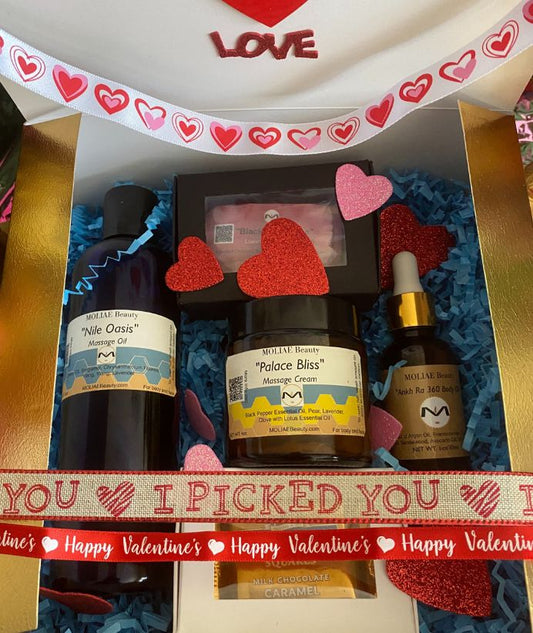 Kit de Masaje Ritual | Aceite de Masaje + Crema + Jabón Artesanal | Gift Box MOLIAE