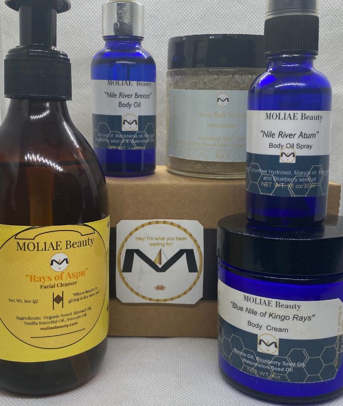 ⭐ Set Royal Blue Nile — Kit Autocuidado Ritual Egipcio | MOLIAE Beauty