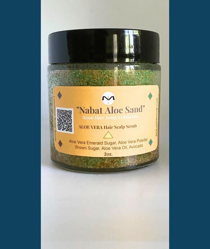 Exfoliante Capilar Nabat Aloe Sand | Aloe Vera · Azúcar Morena · Aguacate | MOLIAE