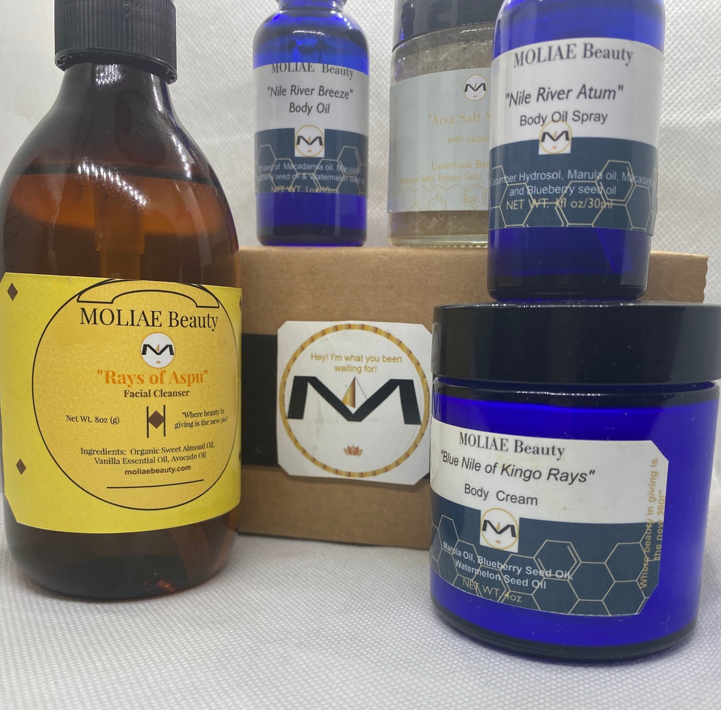 ⭐ Set Royal Blue Nile — Kit Autocuidado Ritual Egipcio | MOLIAE Beauty