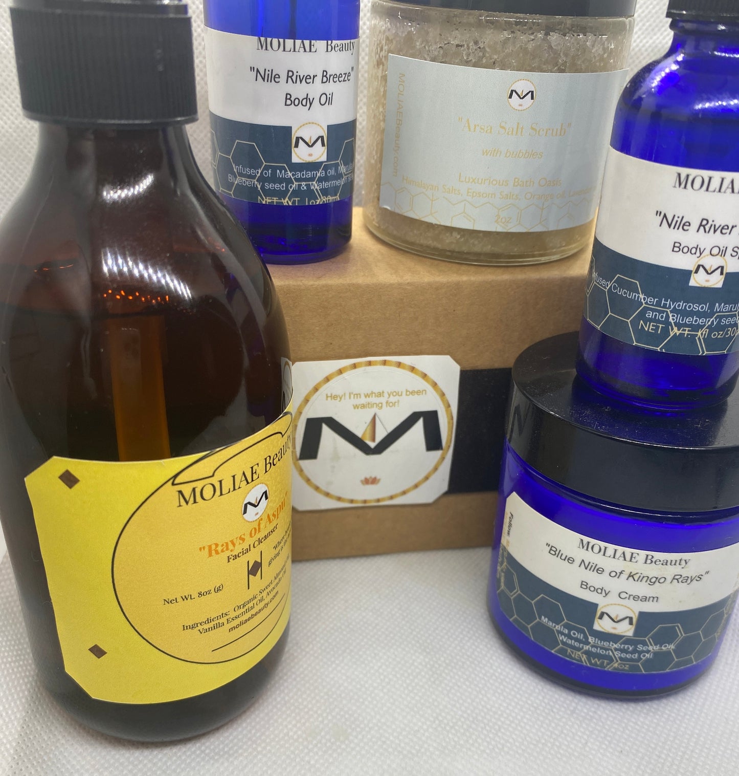 ⭐ Set Royal Blue Nile — Kit Autocuidado Ritual Egipcio | MOLIAE Beauty