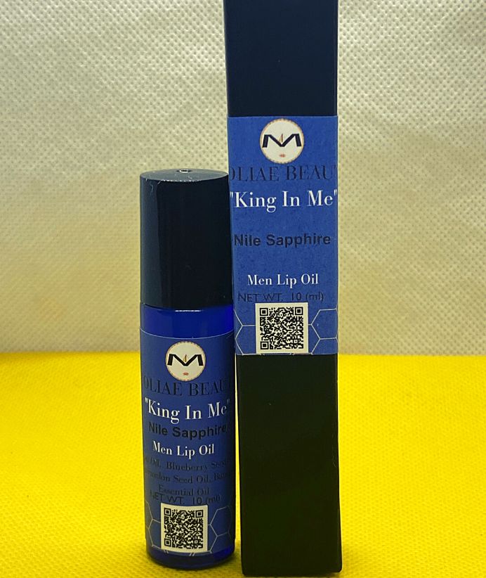 Aceite Labial King In Me Nile Sapphire | Argán · Arándano · Sandía | MOLIAE