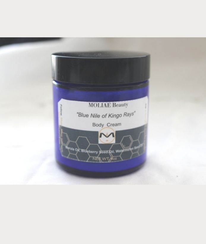 Gift Box Blue Nile Queen | Sérum Cristales Rosados + Crema + Body Oil | MOLIAE