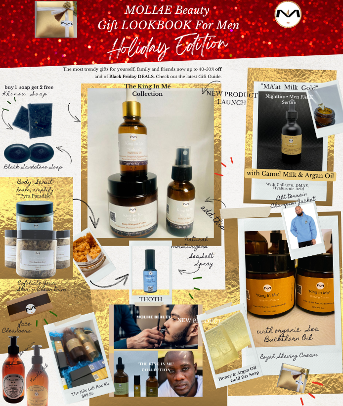 MOLIAE Kings Collection — Kit Skincare Hombre Premium