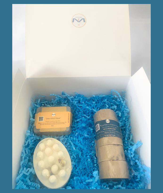 Gift Box MOLIAE — Spa Kit Exfoliante & Serum Caja