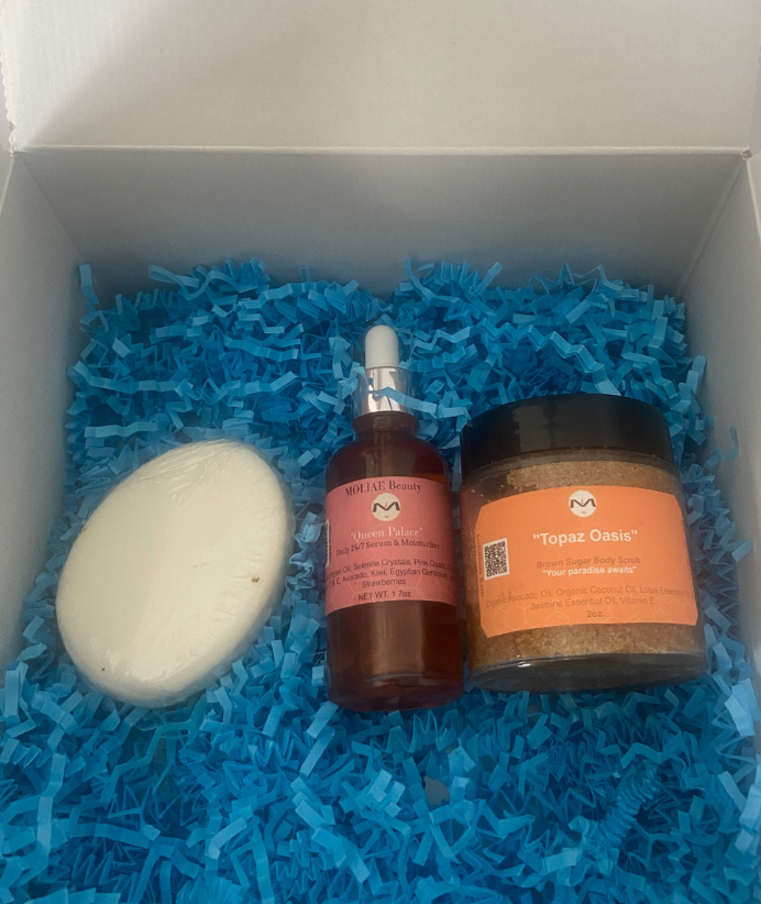 Gift Box MOLIAE — Skincare Masculino Importado USA
